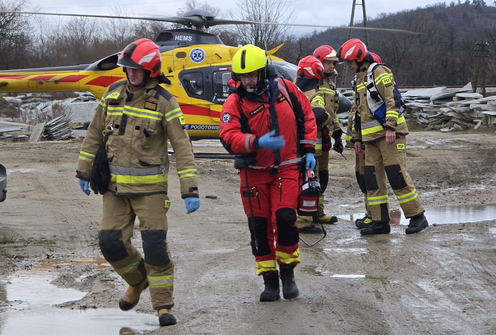 Tragiczny wypadek w kamieniołomie. Zginął 49-letni mężczyzna 